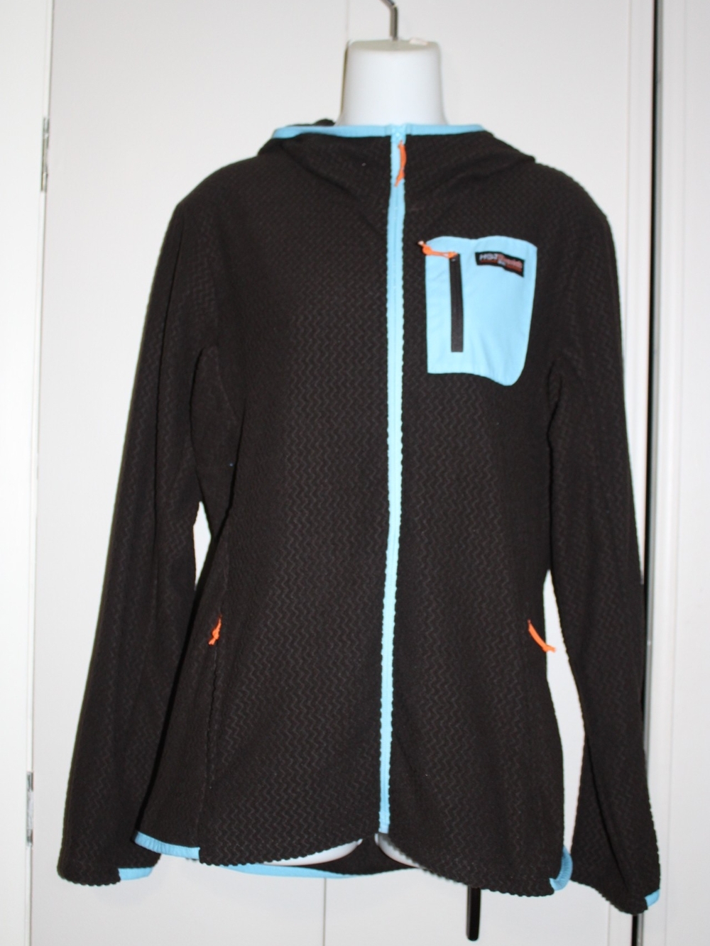 Hot Chocolate Run Venture Endurance Hooded Jacket Women’s Large Full Zip